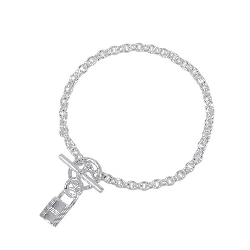 エルメス ブレスレット アミュレット ケリー・カデナ ブレスレット SV925シルバー HERMES ジュエリー
