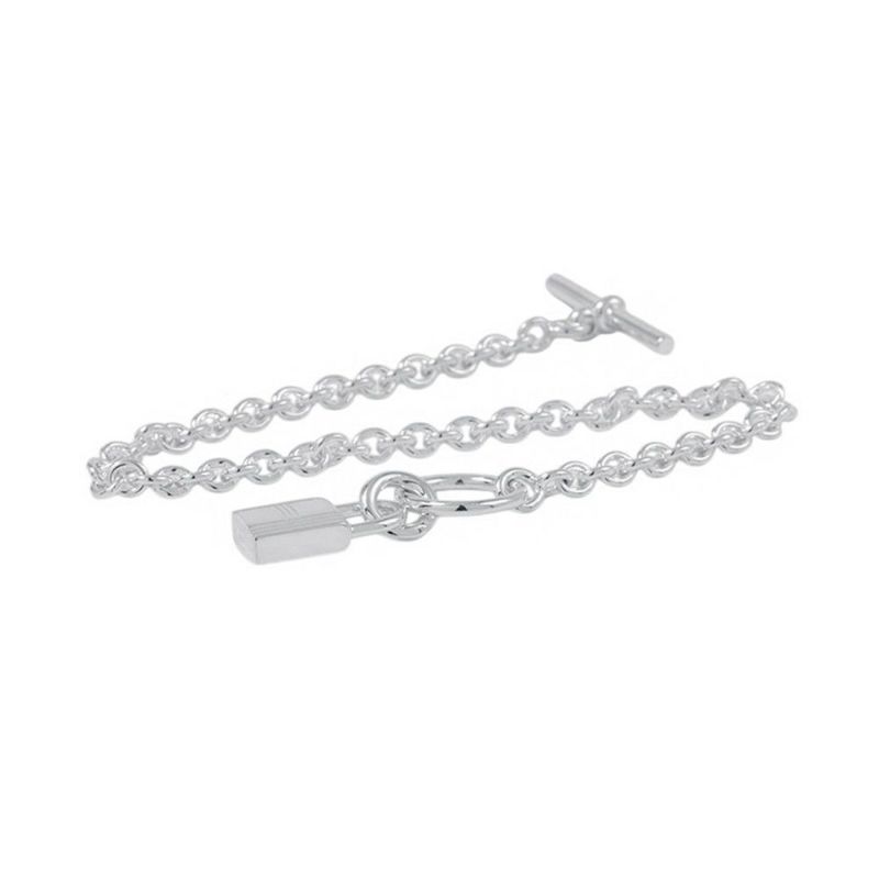 エルメス ブレスレット アミュレット ケリー・カデナ ブレスレット SV925シルバー HERMES ジュエリー