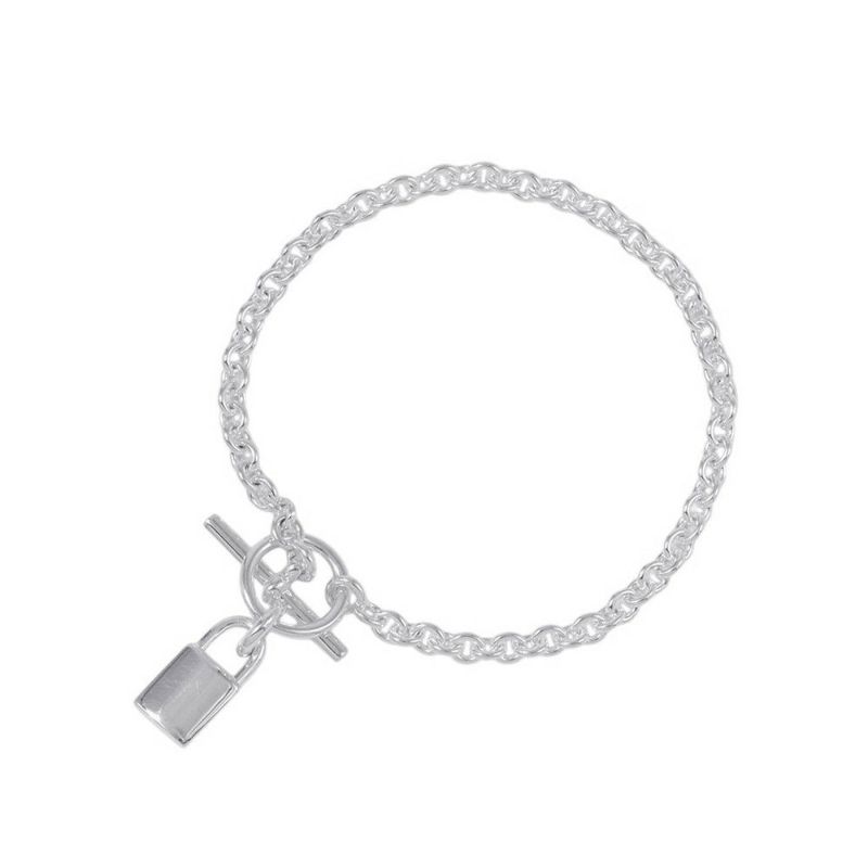 エルメス ブレスレット アミュレット ケリー・カデナ ブレスレット SV925シルバー HERMES ジュエリー