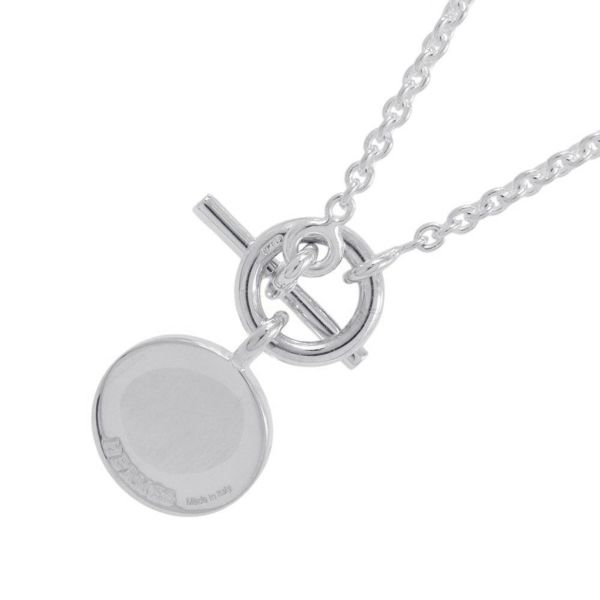 エルメス ネックレス アミュレット H エクスリブリス コンフェッティ セリエ SV925シルバー HERMES ジュエリー