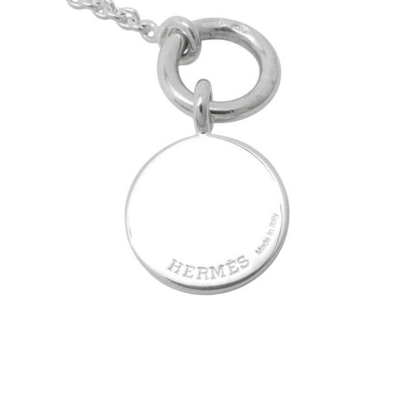 エルメス ネックレス アミュレット H エクスリブリス コンフェッティ セリエ SV925シルバー HERMES ジュエリー