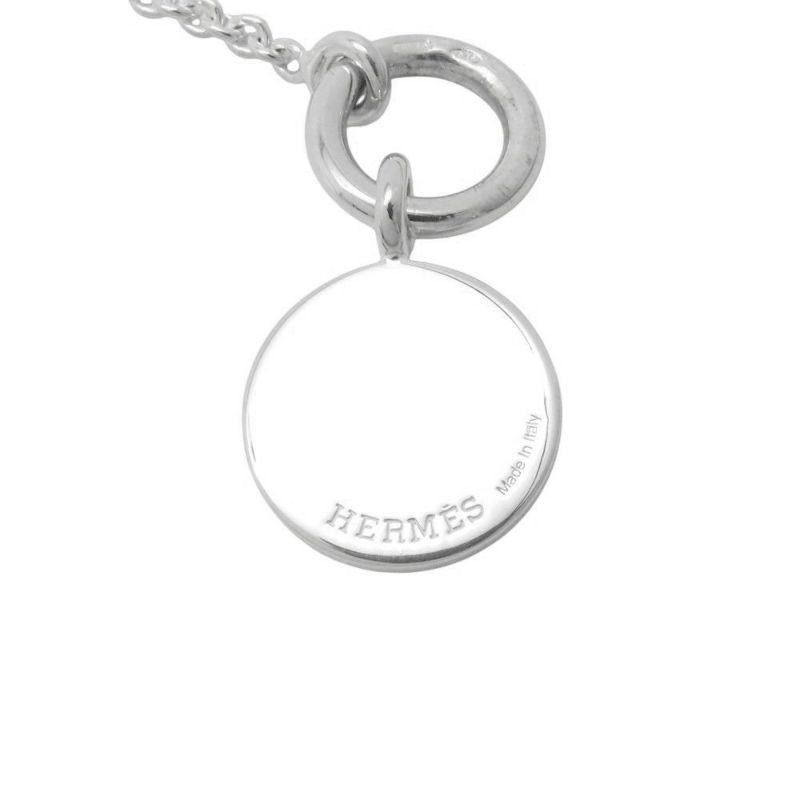 エルメス ネックレス アミュレット H エクスリブリス コンフェッティ セリエ SV925シルバー HERMES ジュエリー