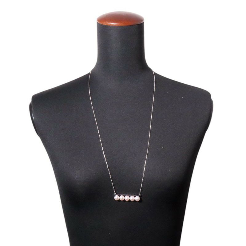 タサキ ネックレス バランス シグネチャー K18WGホワイトゴールド あこや真珠 P-15884-18KWG ジュエリー