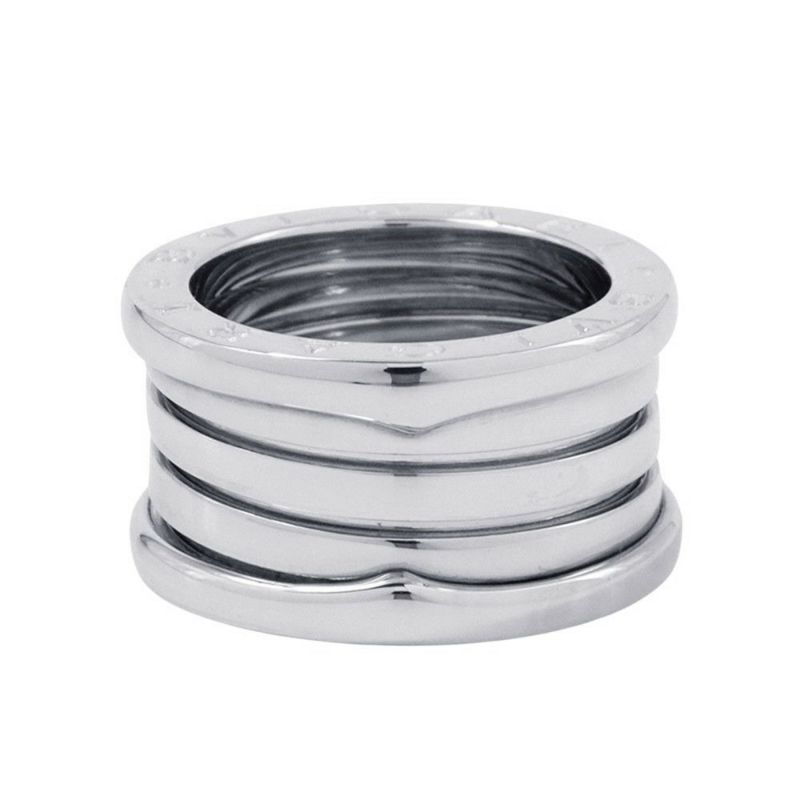 ブルガリ リング ビーゼロワン B-zero1 4バンド K18WGホワイトゴールド リングサイズ52 指輪 ジュエリー