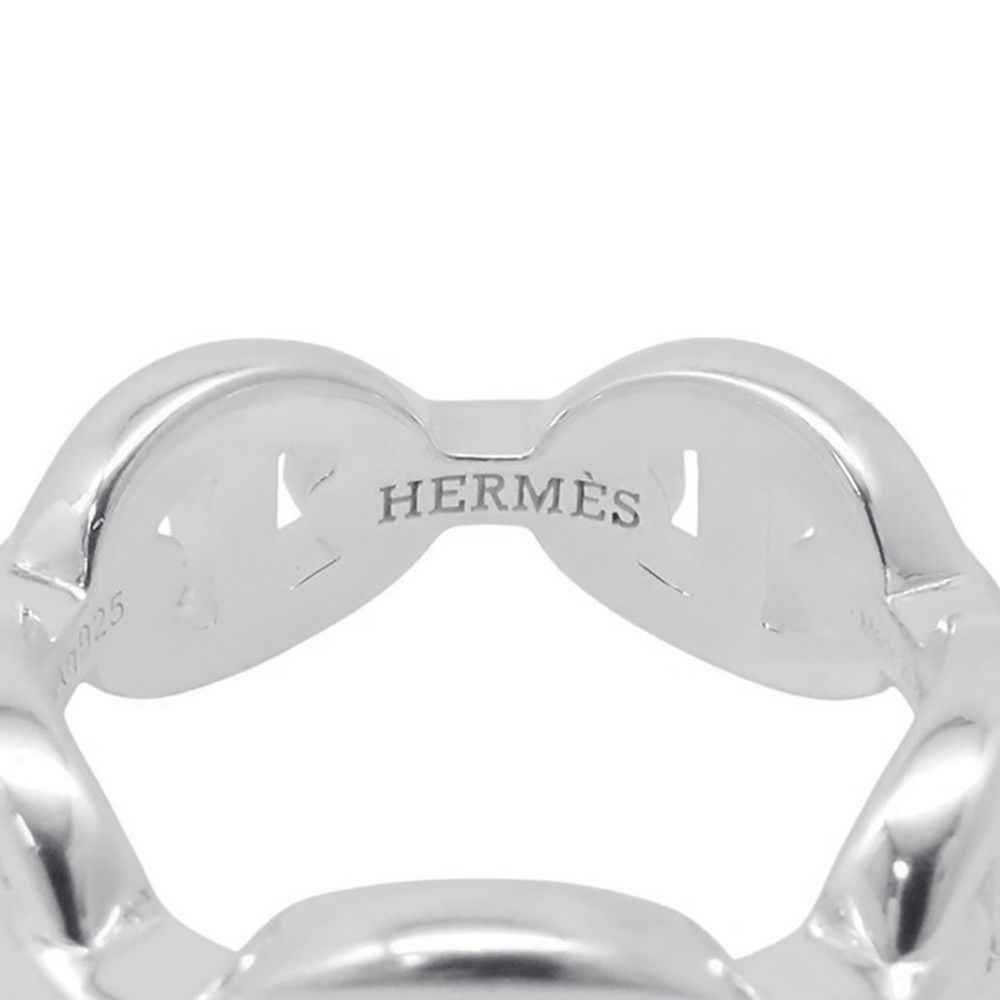 エルメス リング シェーヌダンクル アンシェネPM Enchainee SV925シルバー リングサイズ50 HERMES ジュエリー