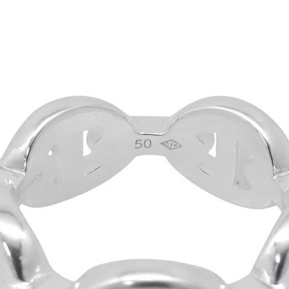 エルメス リング シェーヌダンクル アンシェネPM Enchainee SV925シルバー リングサイズ50 HERMES ジュエリー