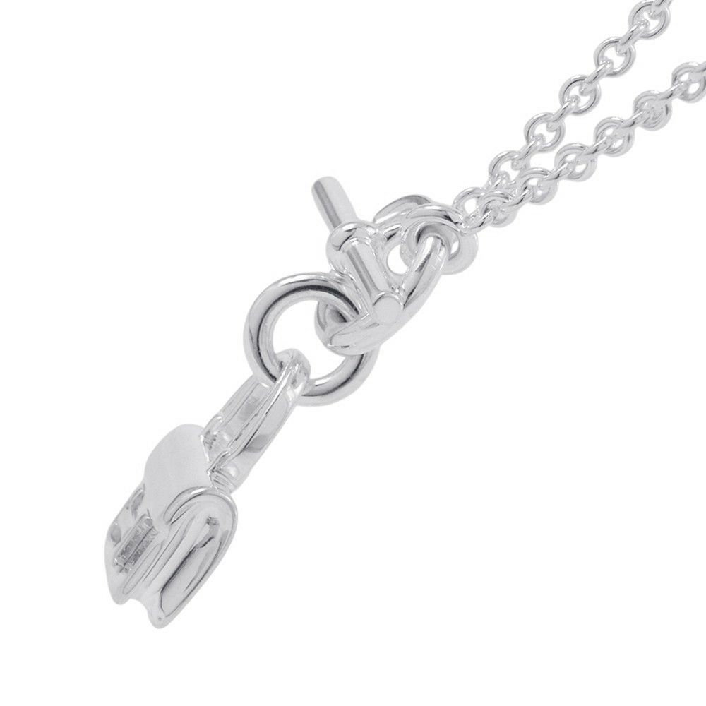 エルメス ネックレス アミュレット コンスタンス SV925シルバー HERMES ジュエリー