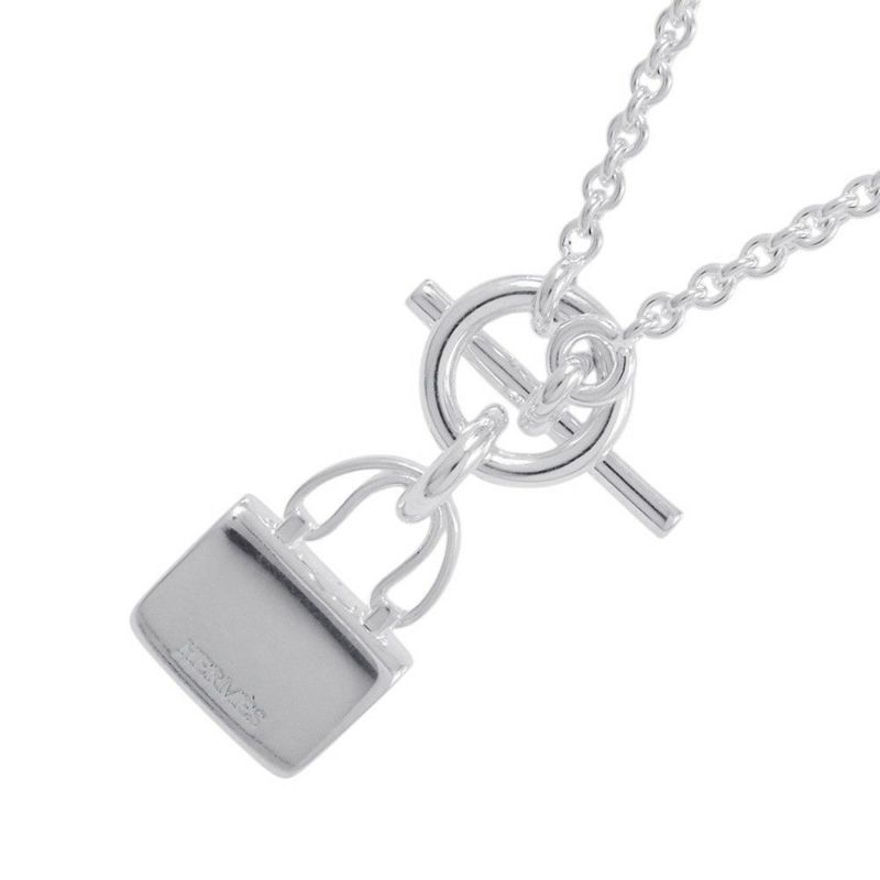 エルメス ネックレス アミュレット コンスタンス SV925シルバー HERMES ジュエリー