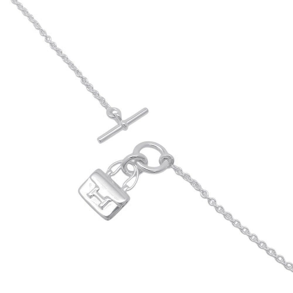 エルメス ネックレス アミュレット コンスタンス SV925シルバー HERMES ジュエリー