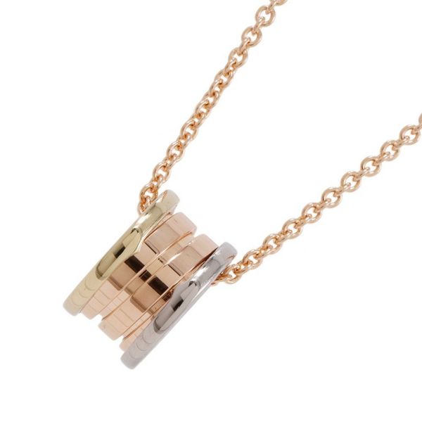 ブルガリ ネックレス ビーゼロワン パーフェクトミステイク B-zero1 K18PG/K18WG/K18YG 352397 ジュエリー