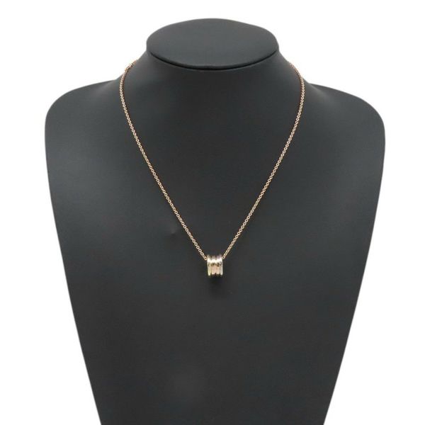 ブルガリ ネックレス ビーゼロワン パーフェクトミステイク B-zero1 K18PG/K18WG/K18YG 352397 ジュエリー