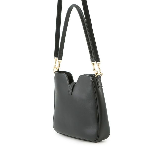 セリーヌ ショルダーバッグ スモール カミーユ 16(セーズ) ソフト バッグ スムースカーフレザー 120693 CELINE 黒 2way