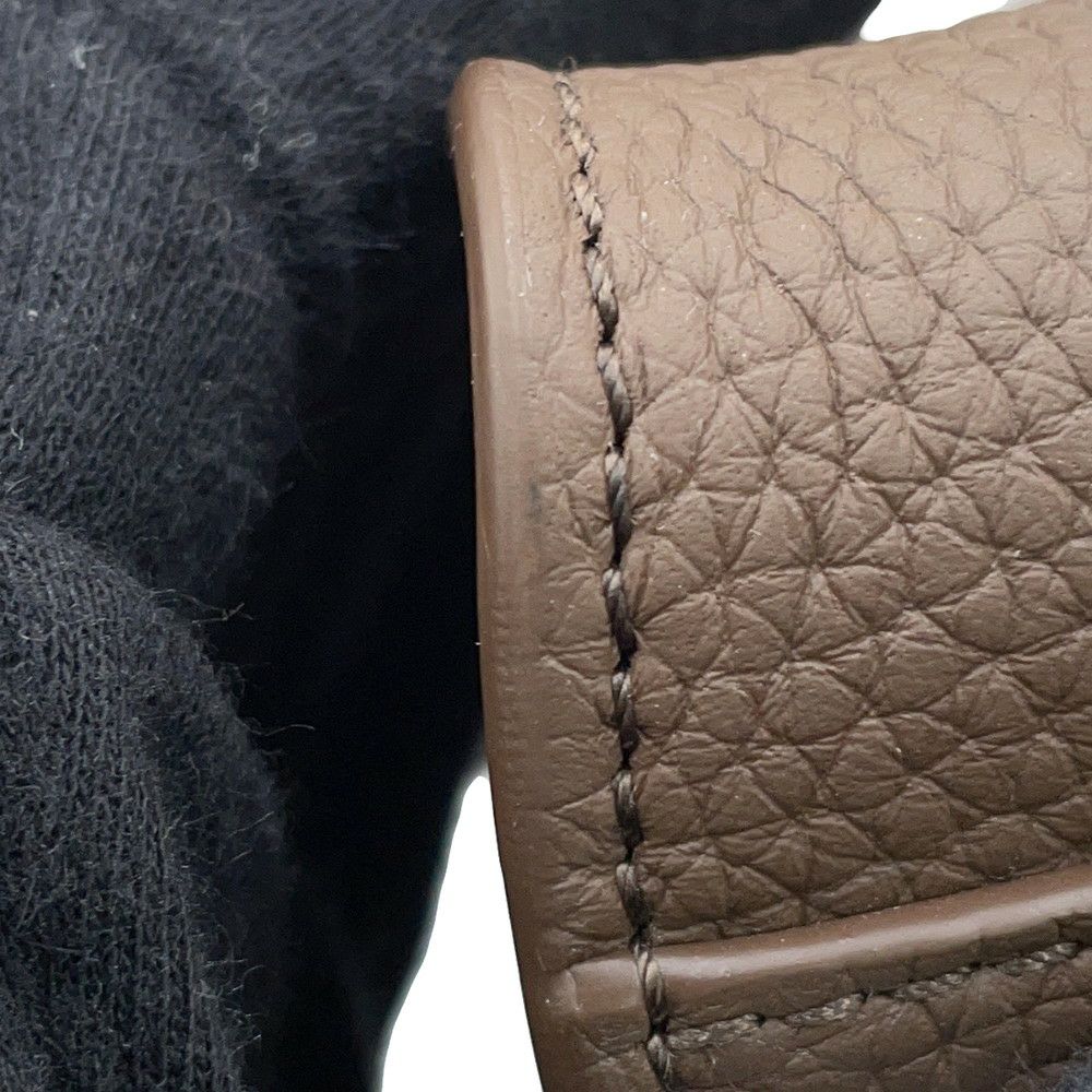 ザ ロウ ハンドバッグ ソフトマルゴー12 レザー W1586 THE ROW 2way ブラウン