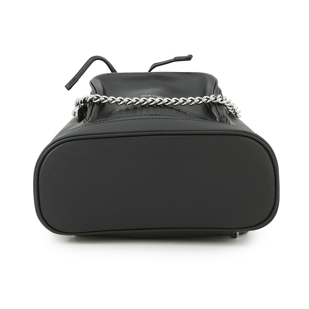 ルイヴィトン リュック ラムレザー モンスリ バイブPM M12587 LOUIS VUITTON ヴィトン バッグ 黒 ブラック