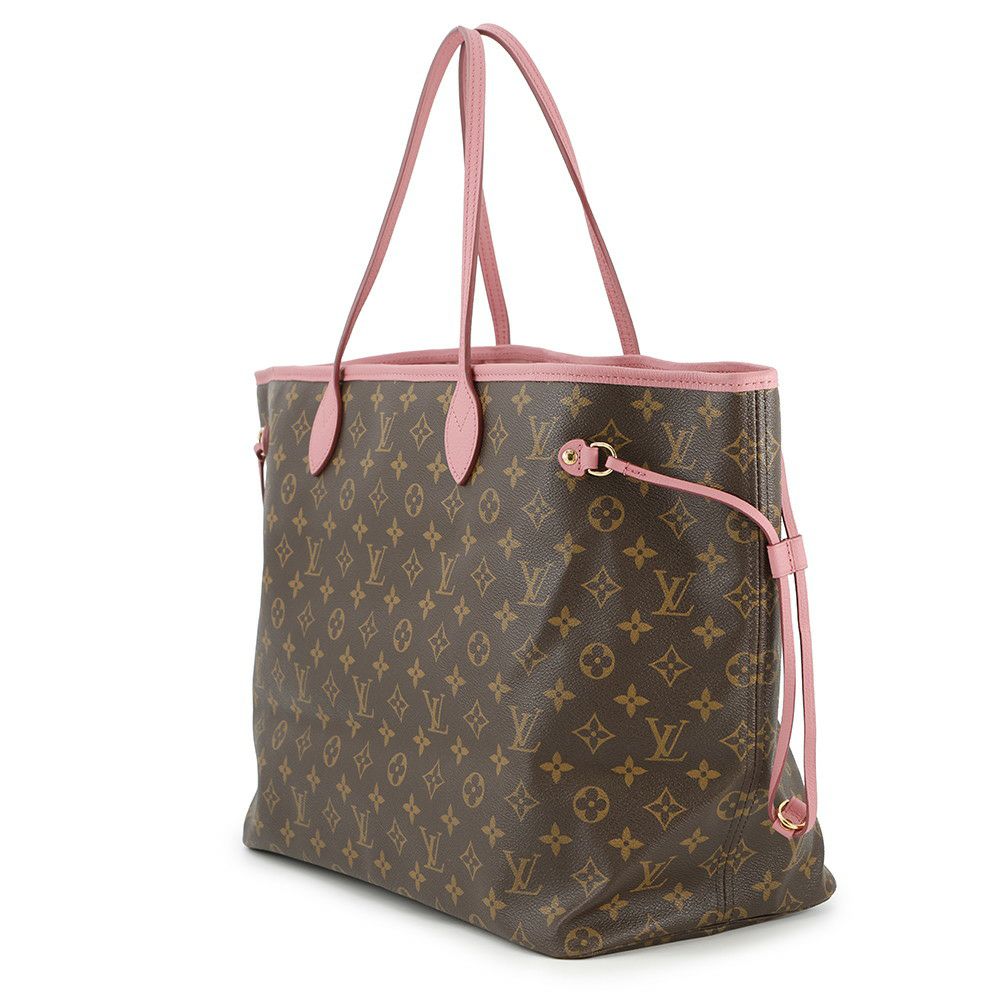 ルイヴィトン トートバッグ モノグラム/イカットフラワー ネヴァーフルGM M40877 LOUIS VUITTON