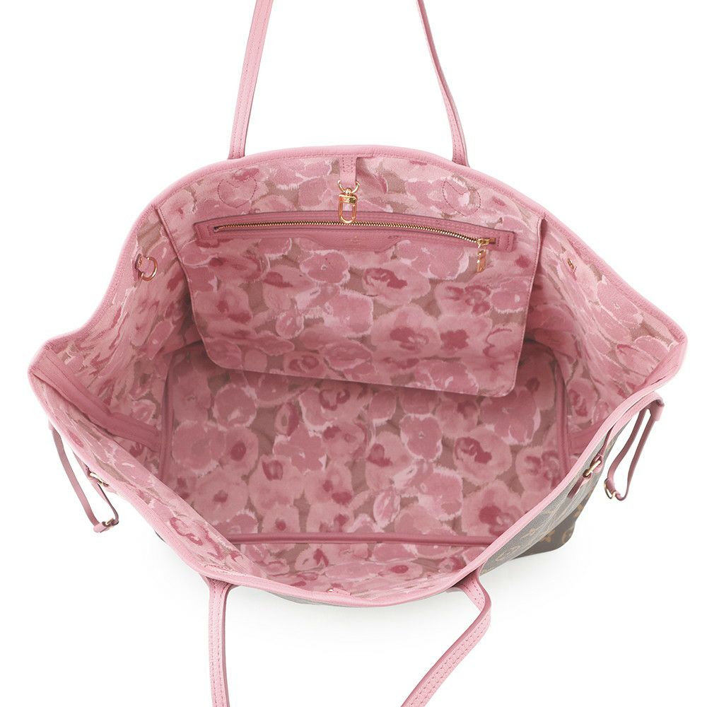 ルイヴィトン トートバッグ モノグラム/イカットフラワー ネヴァーフルGM M40877 LOUIS VUITTON