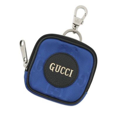 ✨極美品✨GUCCI コインケース　オフザグリッド　GG柄　ナイロン　レザー　黒 ✨極美品✨GUCCI コインケース オフザグリッド GG柄 ナイロン