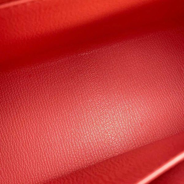 エルメス ハンドバッグ ケリー25 外縫い ローズジャイプール/シルバー金具 ヴォーエプソン X刻印 2wayショルダー