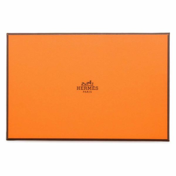 エルメス 長財布 ベアンスフレ クレ/シルバー金具 ヴォーエプソン W刻印 HERMES 財布