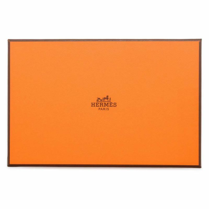 エルメス 長財布 ベアンスフレ クレ/シルバー金具 ヴォーエプソン W刻印 HERMES 財布