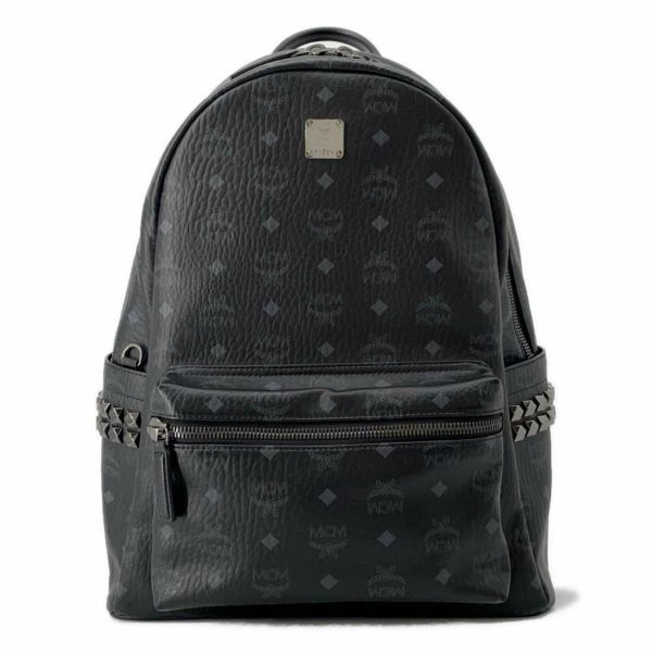 エムシーエム リュックサック ヴィセトス レザー MCM バッグパック リュック バッグ 黒 安心保証 | 中古・新品ブランド販売ギャラリーレア公式通販