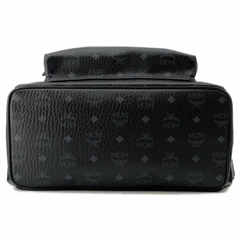 エムシーエム リュックサック ヴィセトス レザー MCM バッグパック リュック バッグ 黒
