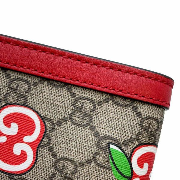 グッチ チェーンショルダーバッグ GGスプリーム GGアップル スモール 498156 GUCCI トートバッグ