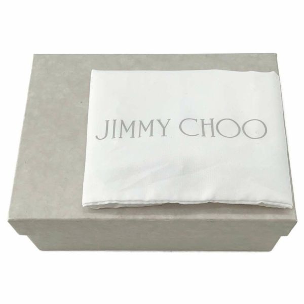 ジミーチュウ ショルダーバッグ ロゴ ミニ レザー JIMMY CHOO ポシェット チェーンバッグ