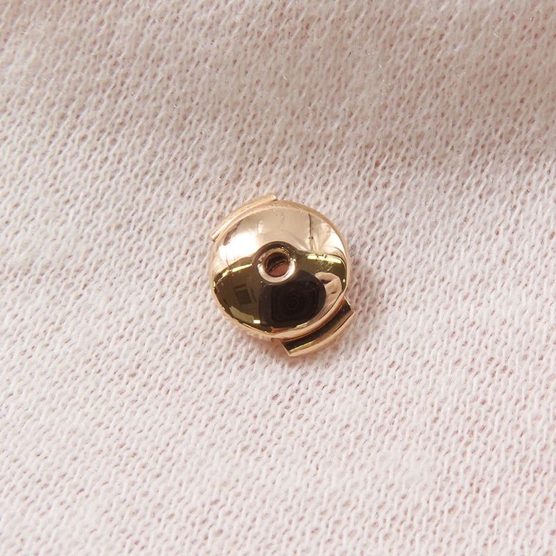 エルメス ピアス シェーヌダンクル ニューファランドールTPM ダイヤモンド 2P 計0.02ct K18PGピンクゴールド HERMES アシンメトリー