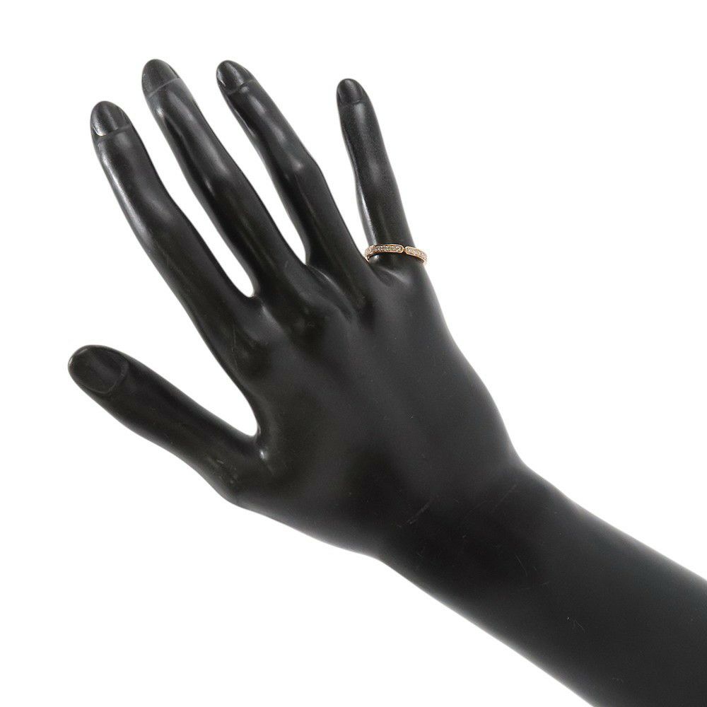 エルメス リング エヴァー・ケリー ダイヤモンド 31P 計0.41ct K18PGピンクゴールド サイズ48 HERMES ウェディングリング 指輪