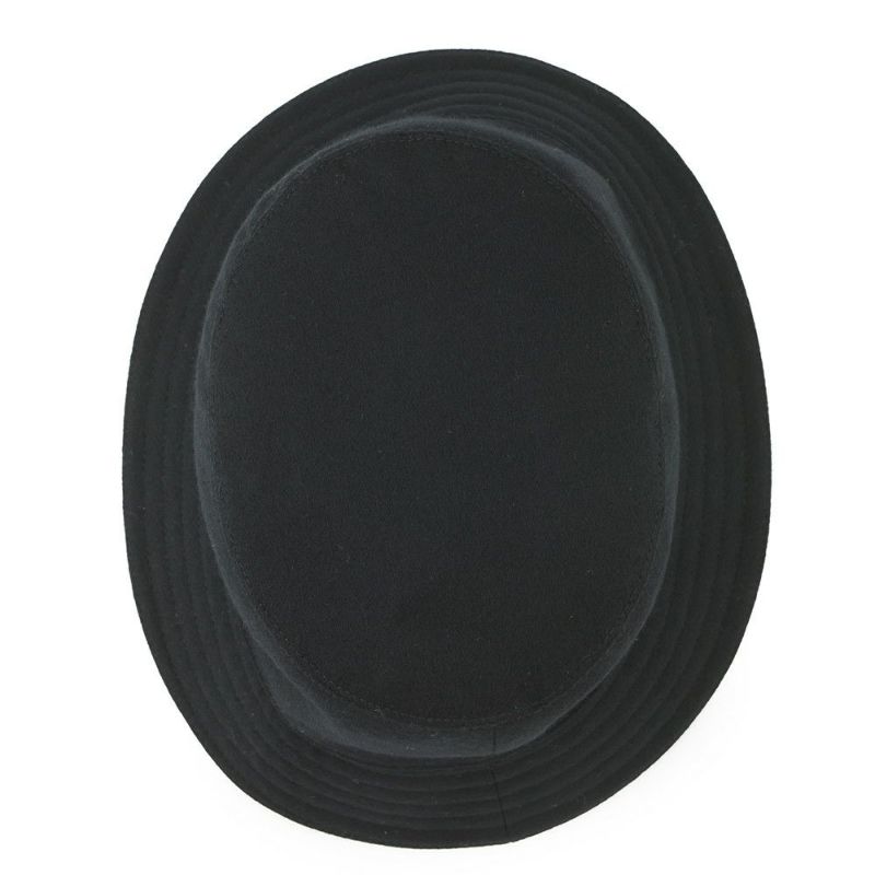 エルメス ハット フレッド クルー・カルーゼル ウール サイズ57 HERMES 帽子 黒