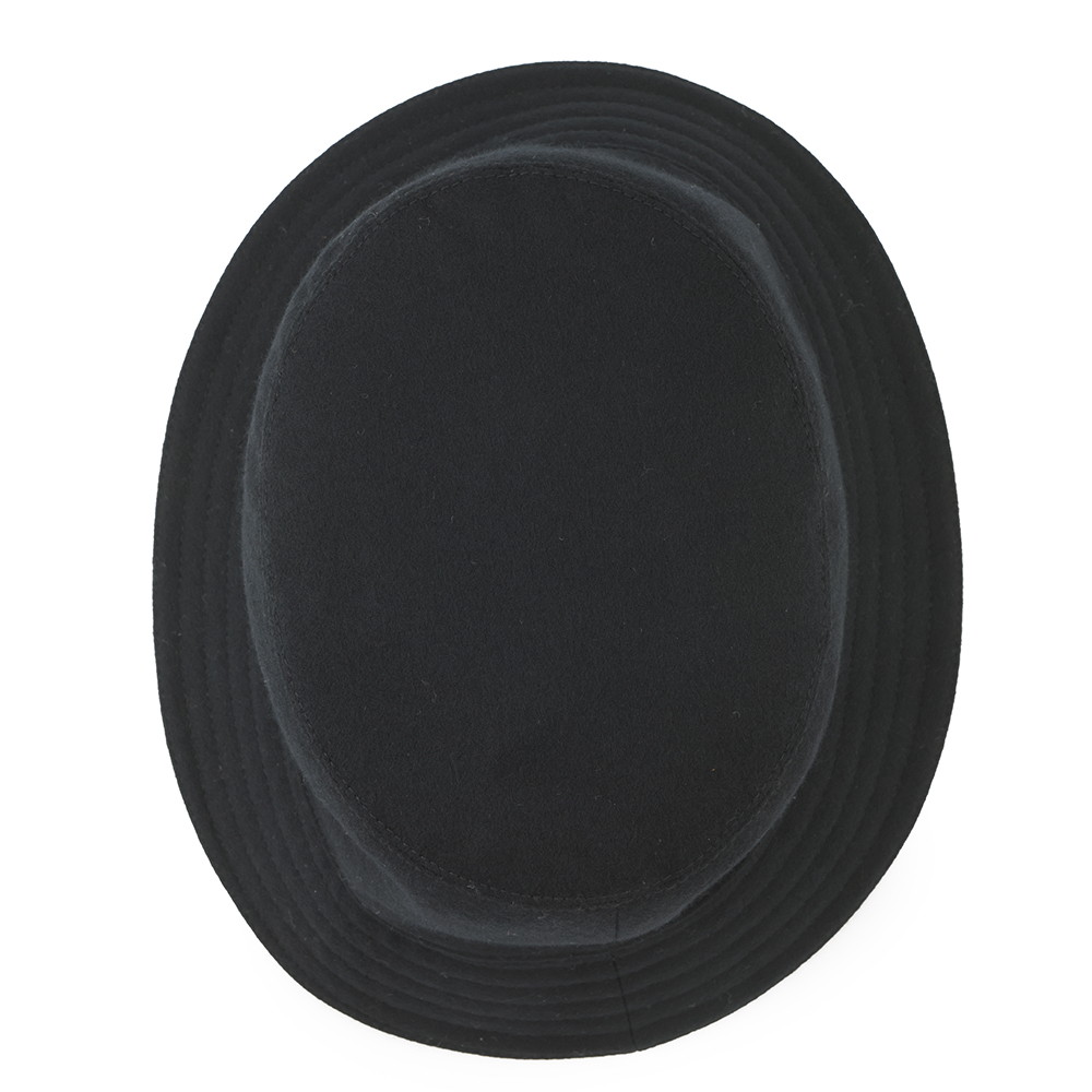 エルメス ハット フレッド クルー・カルーゼル ウール サイズ57 HERMES 帽子 黒