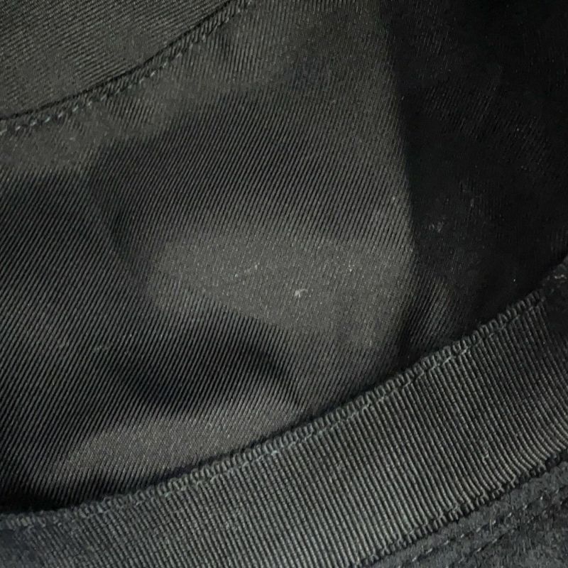 エルメス ハット フレッド クルー・カルーゼル ウール サイズ57 HERMES 帽子 黒