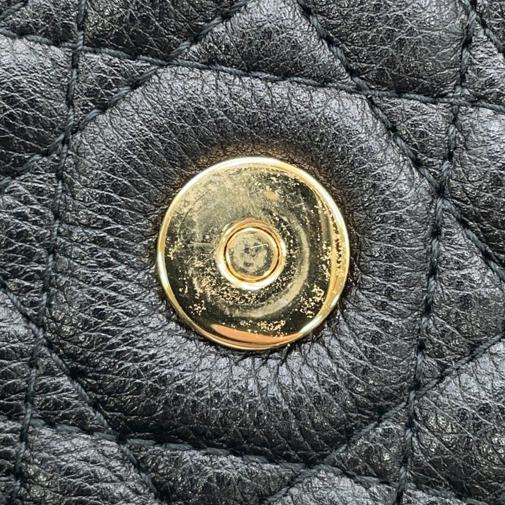 クリスチャン・ディオール スマホケース カナージュ Caro カロ フォンホルダー カーフレザー S5105UWHC_M900 黒