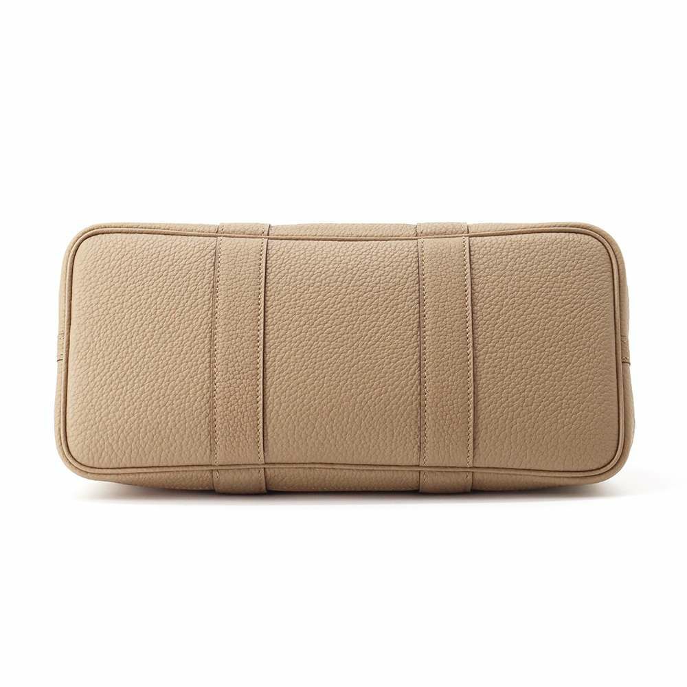 エルメス ガーデンパーティTPM ヴァニラ/ベージュマルファ/シルバー金具 トワルミリタリー/ネゴンダ W刻印