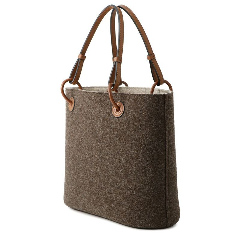 ロエベ トートバッグ アナグラム バスケットバッグ フェルト A223098X05 LOEWE 2way