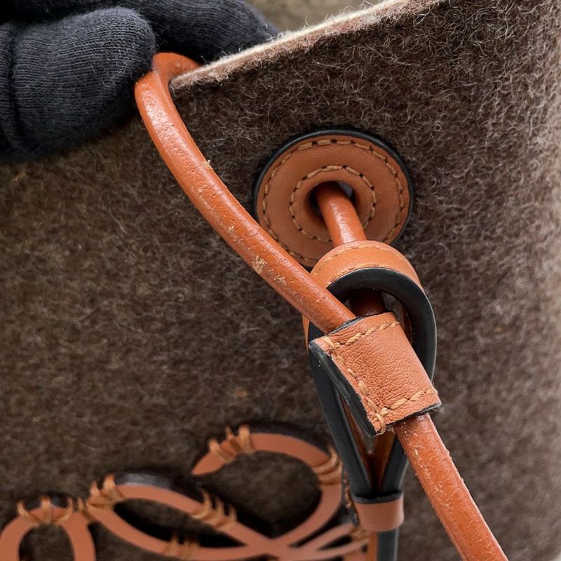 ロエベ トートバッグ アナグラム バスケットバッグ フェルト A223098X05 LOEWE 2way