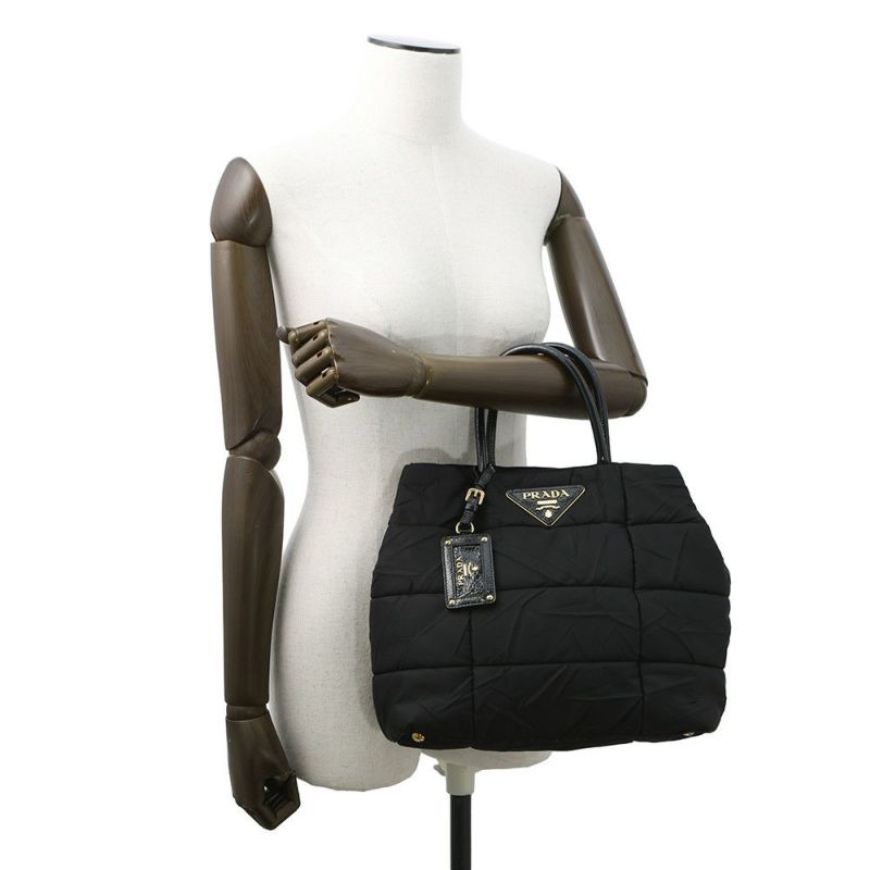 プラダ ハンドバッグ クリスピー ナイロン  BN1596 PRADA 2wayショルダー 黒
