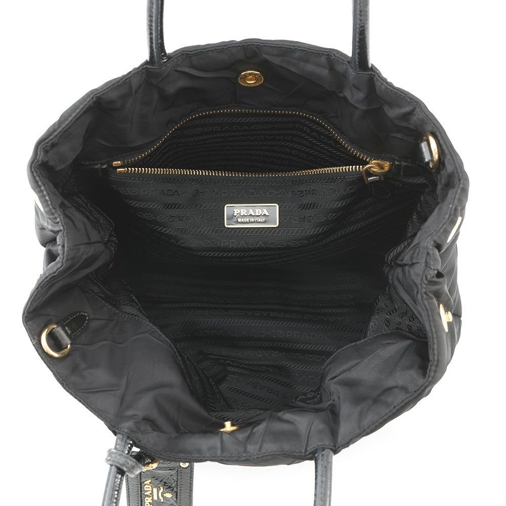 プラダ ハンドバッグ クリスピー ナイロン  BN1596 PRADA 2wayショルダー 黒