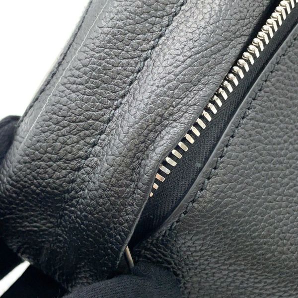 グッチ ボディバッグ インレイ ロゴ ベルトバッグ レザー 768111 GUCCI ウエストポーチ 黒