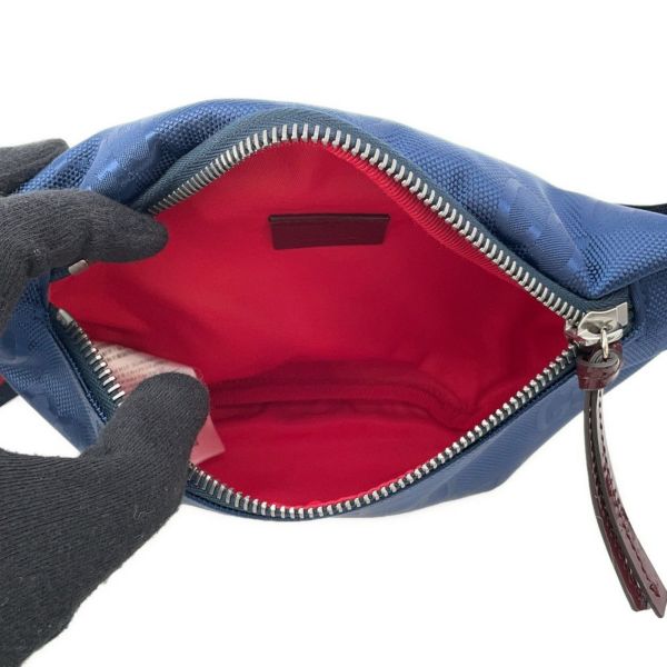 グッチ ボディバッグ GGナイロン チルドレンズ 502095 GUCCI ウエストポーチ キッズ