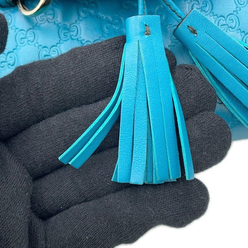 グッチ チェーンショルダーバッグ EMILY エミリー マイクログッチシマレザー タッセル付き 449636 GUCCI アウトレット品