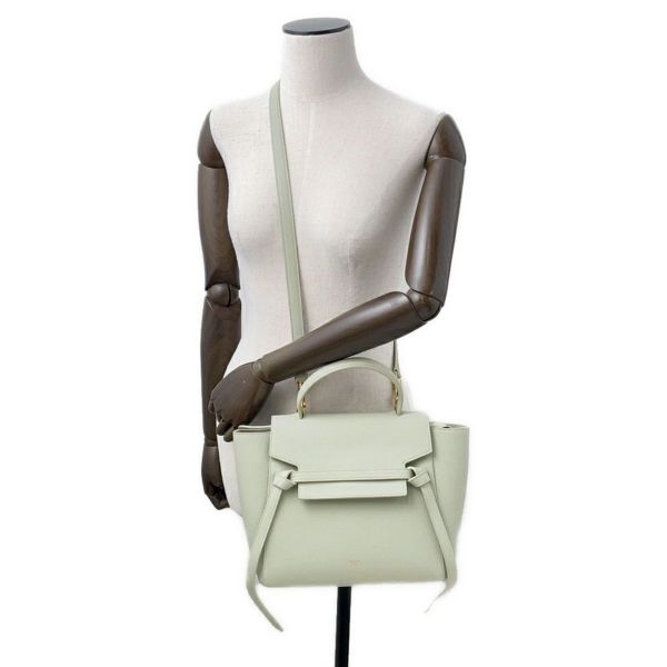 セリーヌ ハンドバッグ ベルトバッグ マイクロ レザー 189153 CELINE 2wayショルダー