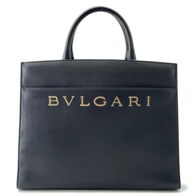 【レア】ブルガリBVLGARI★フリルデザイン 黒 ショルダーバッグトートバッグ ブルガリ ショルダーバッグ チャンドラ レザー BVLGARI 黒 安心