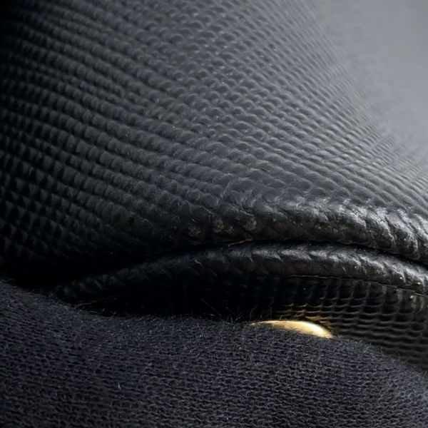 プラダ トートバッグ ドゥーブレ スモールバッグ レザー 1BG887 PRADA 2wayショルダーバッグ 黒