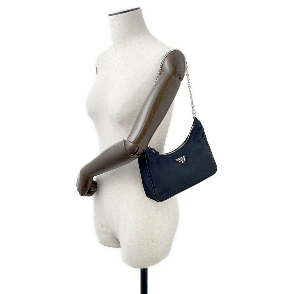 プラダ ショルダーバッグ Re-Edition 2005 Re-Nylon ナイロン 1BH204 PRADA 黒