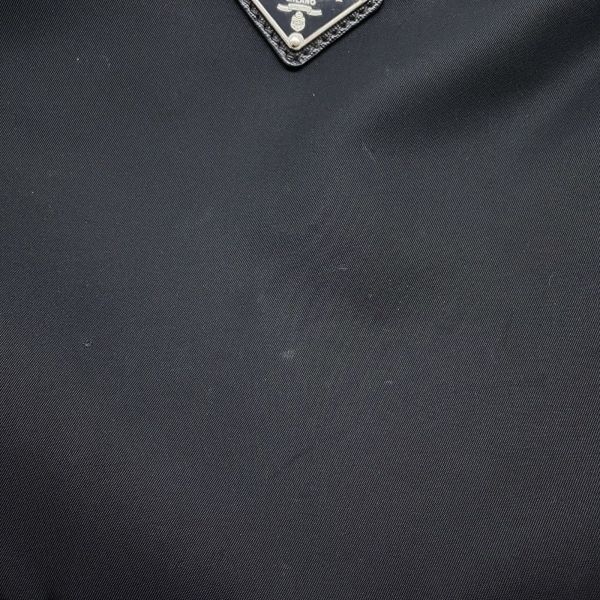 プラダ ショルダーバッグ トライアングルロゴ ナイロン PRADA バッグ 黒