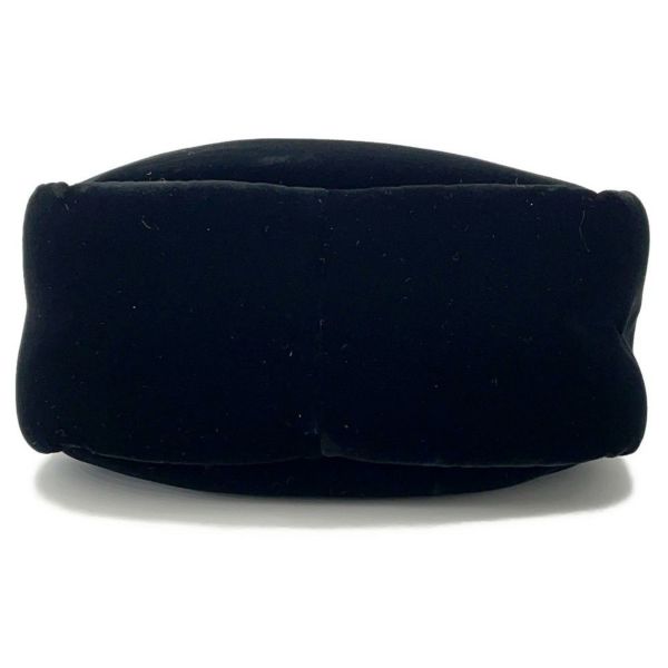 プラダ ハンドバッグ トライアングルロゴ ミニ ベルベット 1BA359 2wayショルダー 黒