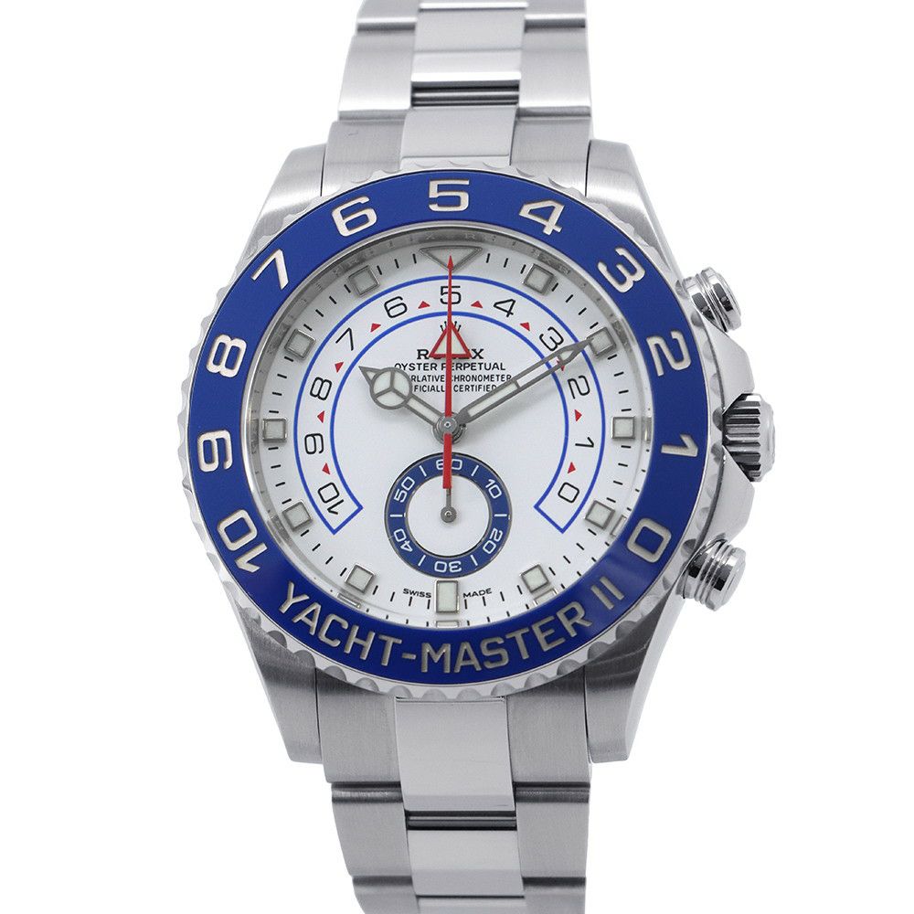 ロレックス ヨットマスター2  ランダムシリアル ルーレット 116680 ROLEX 腕時計 白文字盤