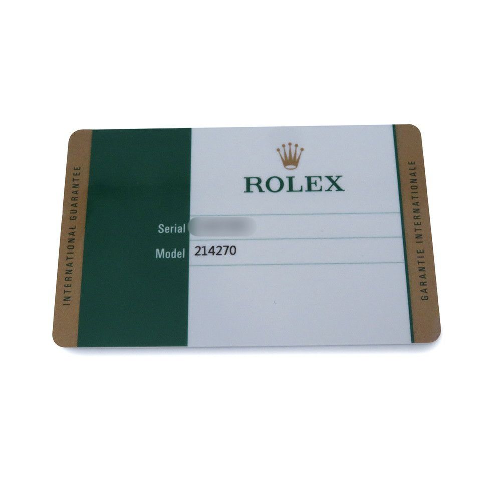 ロレックス エクスプローラー1 ランダムシリアル ルーレット 214270 ROLEX 腕時計 黒文字盤